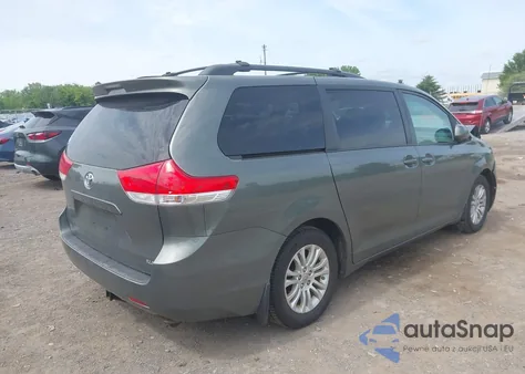 2011 Toyota Sienna Xle from USA, damaged, VIN 5TDYK3DC0BS100800